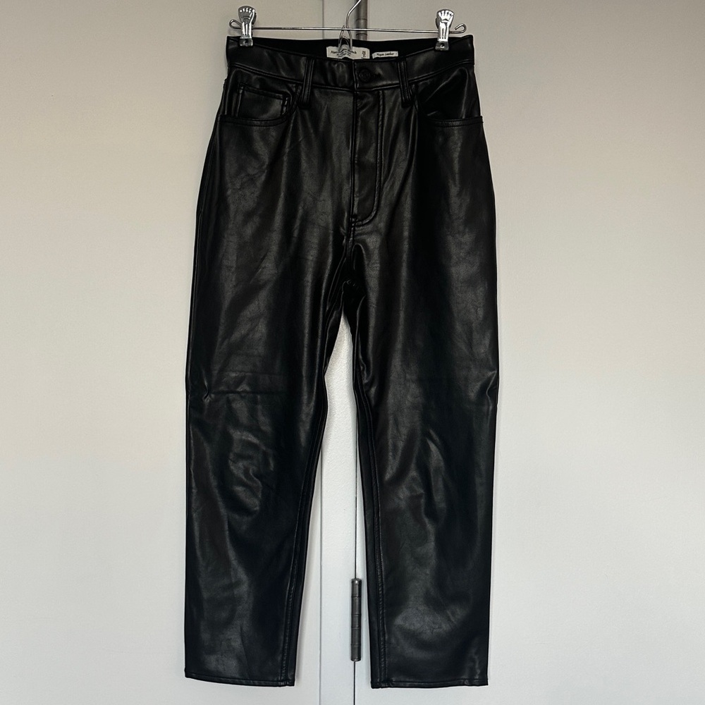 Abercrombie Vegan Leather Pants